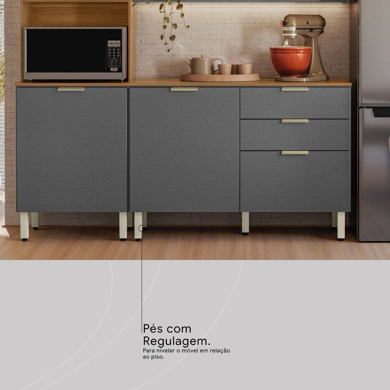 armario-de-cozinha-compacta-com-balcao-250cm-4-pcs-multimoveis-cr20467-amendola-grafito-prime-tx
