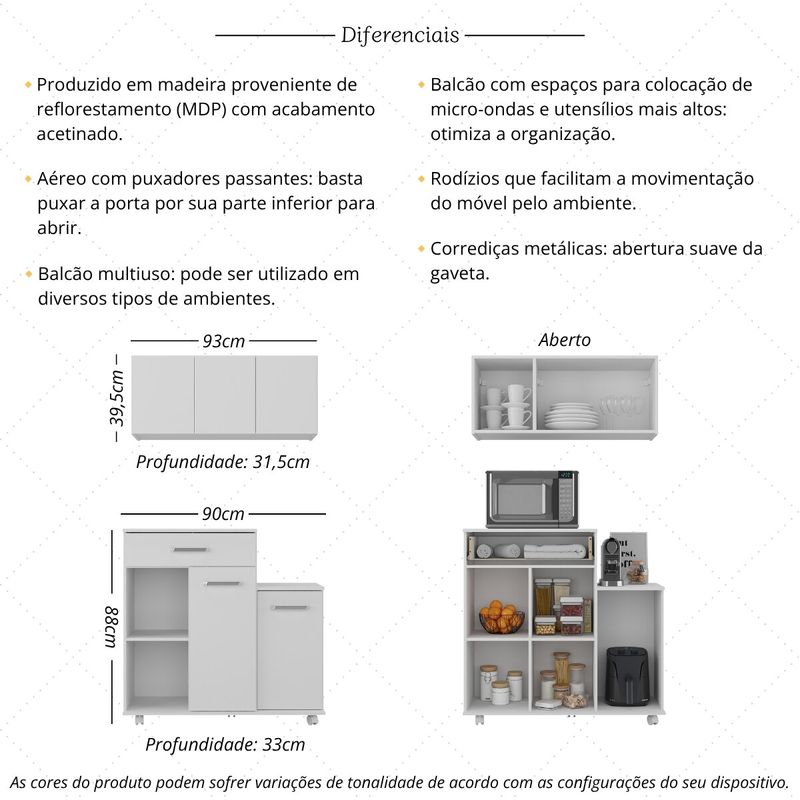 kit-armario-de-cozinha-93cm-com-balcao-multiuso-para-micro-ondas-multimoveis-mp2282-branco