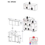 kit-armario-de-cozinha-93cm-com-balcao-multiuso-para-micro-ondas-multimoveis-mp2282-branco