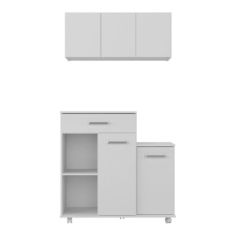 kit-armario-de-cozinha-93cm-com-balcao-multiuso-para-micro-ondas-multimoveis-mp2282-branco