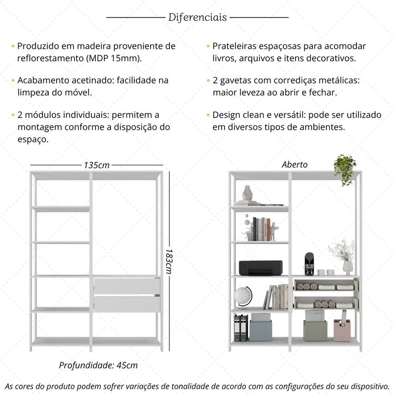 estante-livreiro-modular-135cm-2-pecas-com-2-gavetas-multimoveis-mp6029-branco