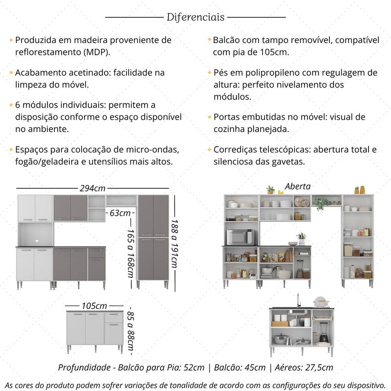 armario-de-cozinha-modulada-completa-6-pcs-com-balcao-para-pia-Siena-multimoveis-mp2285-branco-lacca-fume