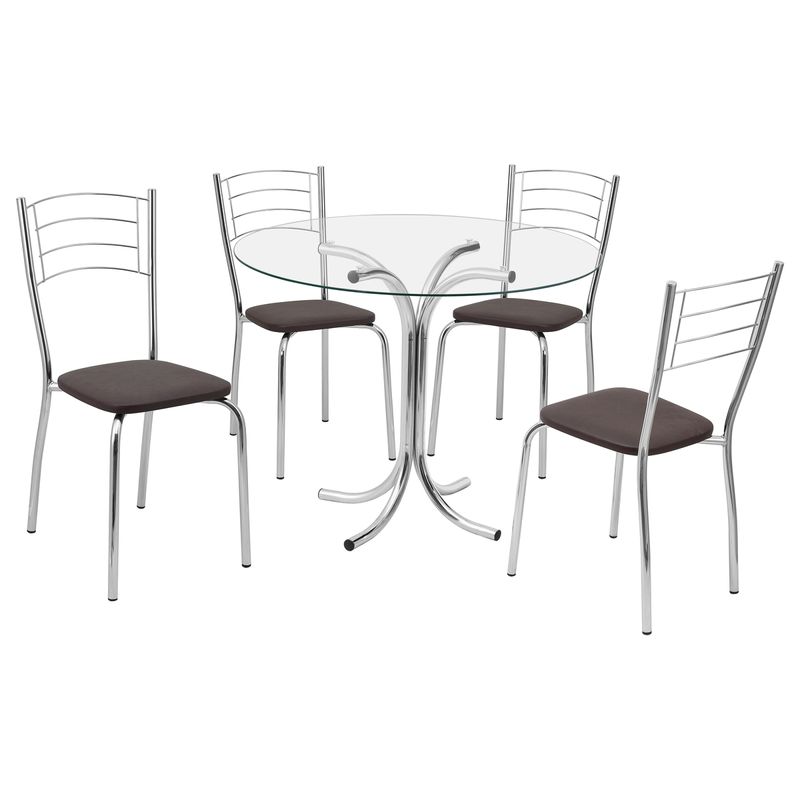 conjunto-mesa-de-jantar-redonda-com-vidro-80cm-com-4-cadeiras-multimoveis-cr50138-marrom