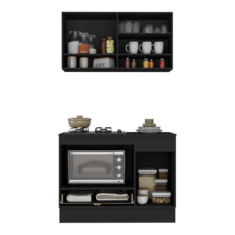 armario-cozinha-modulada-compacta-105cm-com-balcao-para-cooktop-e-rodape-veneza-multimoveis-mp2294-preto-dourado