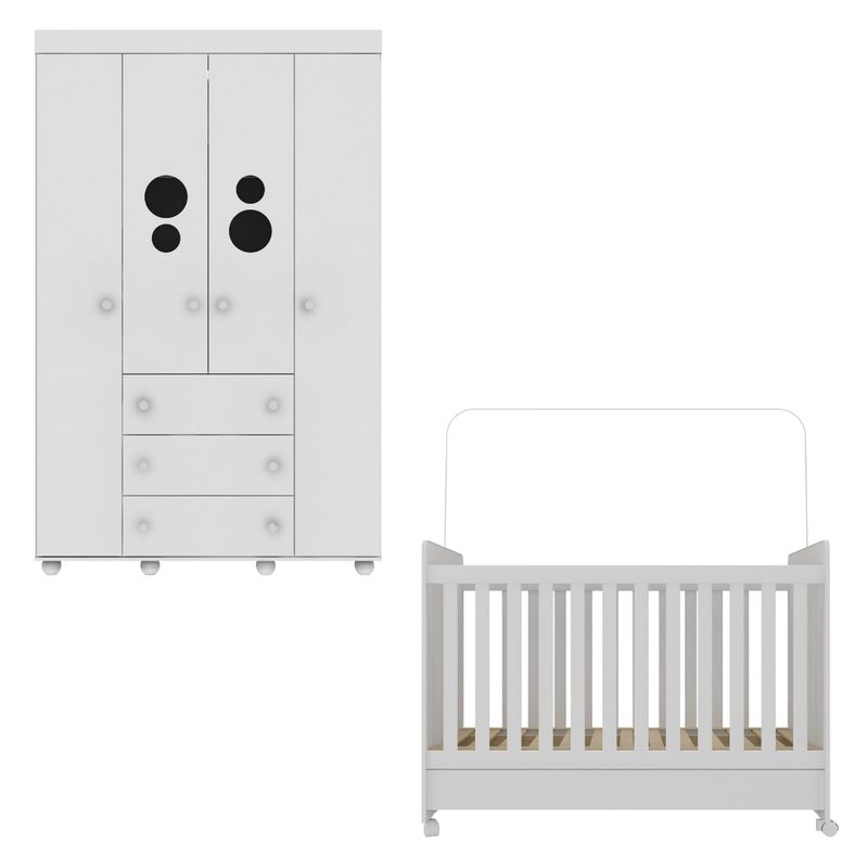 berco-americano-3-em-1-com-colchao-incluso-rodizios-e-guarda-roupa-4-pts-pimpolho-multimoveis-mp4387-branco
