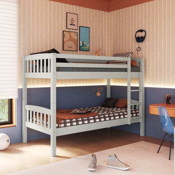 Beliche Bipartido Madeira Maciça para Colchões 188x88cm Aria Multimóveis CR35389 Verde Frost