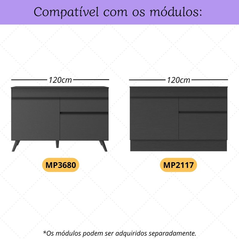 kit-3-puxadores-59-2cm-para-balcao-cozinha-120cm-veneza-multimoveis-mp3079-preto