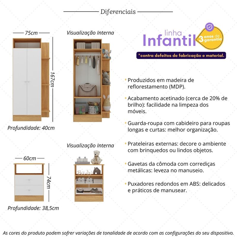 guarda-roupas-2-portas-com-comoda-2-gavetas-multimoveis-mp4264-madeirado-branco