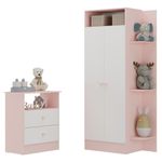 guarda-roupas-2-portas-com-comoda-2-gavetas-multimoveis-mp4264-rosa-branco
