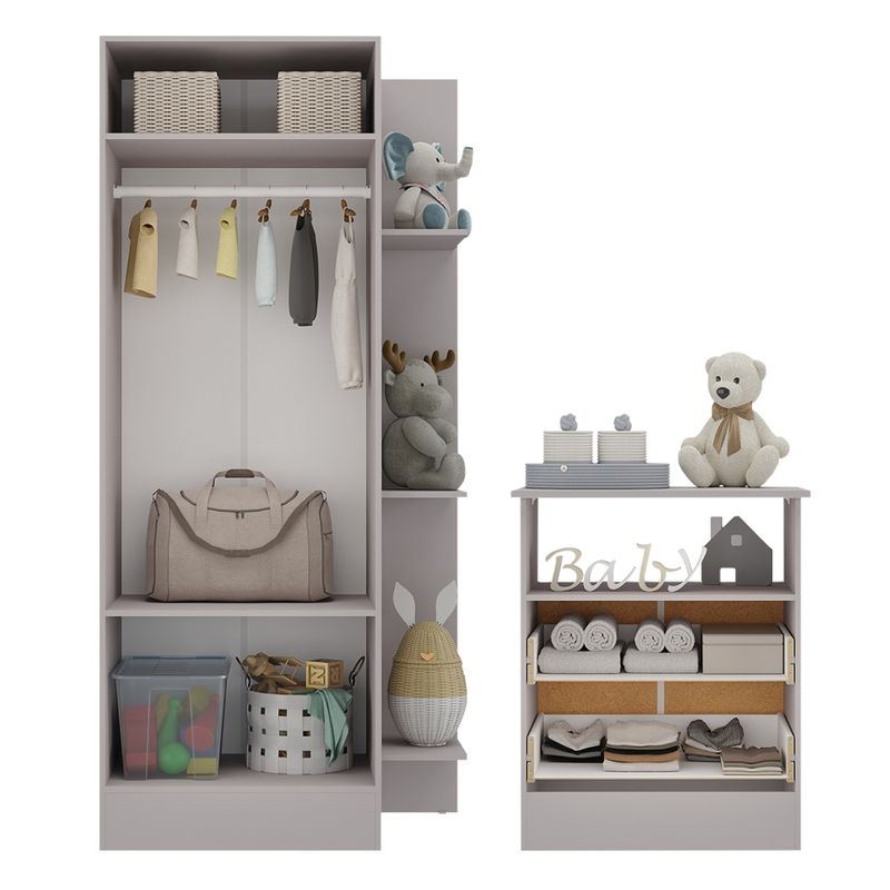 guarda-roupas-2-portas-com-comoda-2-gavetas-multimoveis-mp4264-cinza-branco