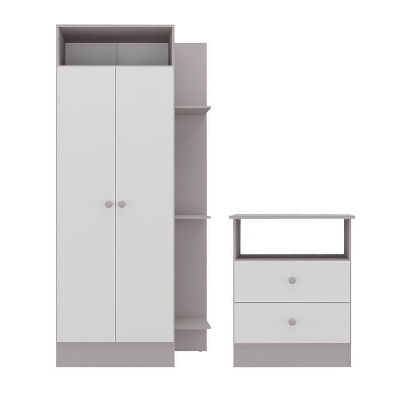 guarda-roupas-2-portas-com-comoda-2-gavetas-multimoveis-mp4264-cinza-branco