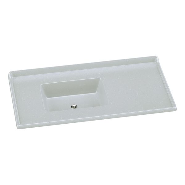 Pia de Cozinha Mármore Sintético 100x53cm Multimóveis CR20478 Off White