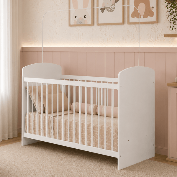 Berço para Colchão 60x130cm Sonho Multimóveis BB0515 Branco