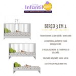 Jogo De Quarto Infantil Trevalla Móveis Pom Pom 3 Peças Branco-1758906081554